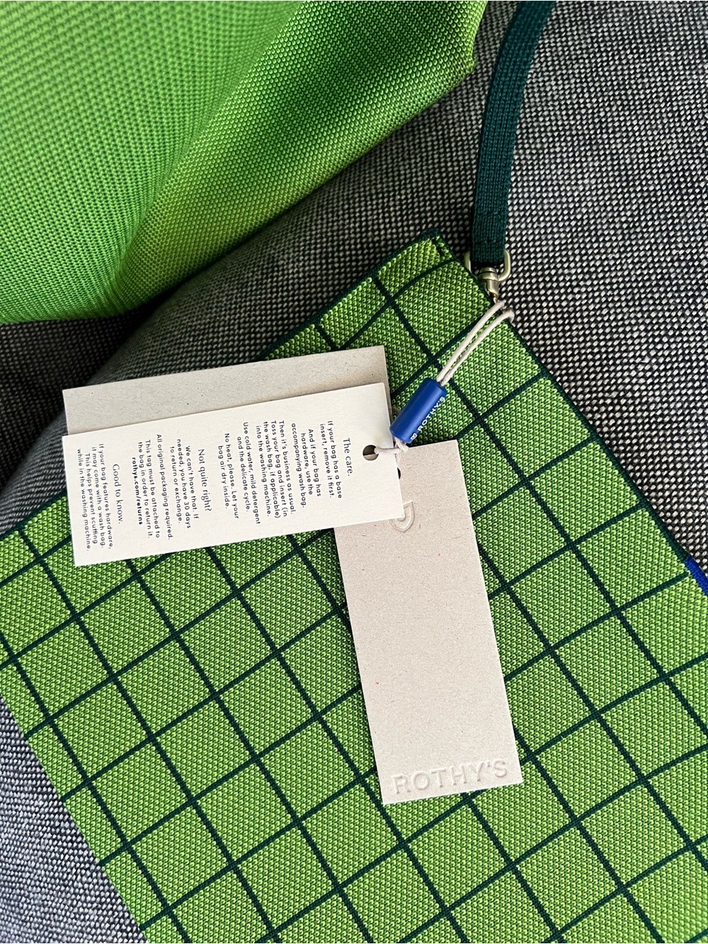 Rothy’s The Lightweight Tote Bag & Wristlet - Picture 7 of 10